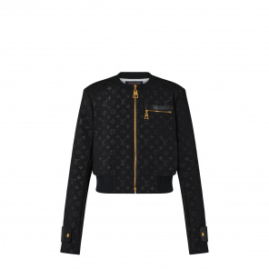 Louis Vuitton Embossed Monogram Bomber Jacket